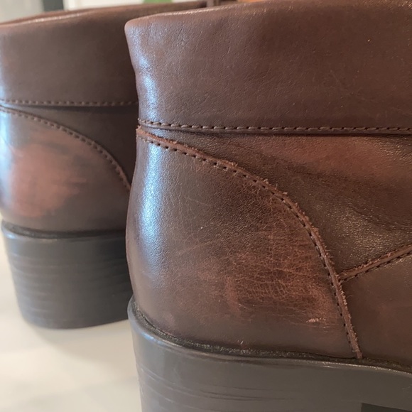 Classic Elements Genuine Leather Ankle Boots Size 7.5 - Picture 4 of 11
